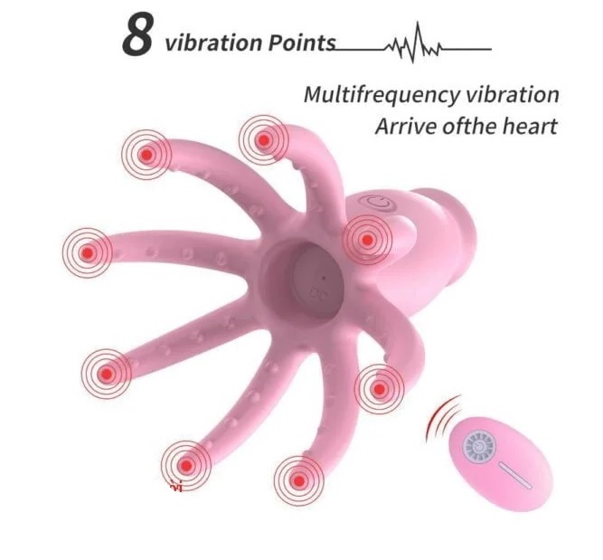 Trứng rung bạch tuột điều khiển xa rung mạnh tăng khoái cảm