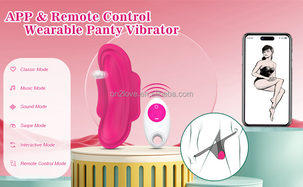 Trứng rung điều khiển từ xa cao cấp qua App Remote siêu kích thích