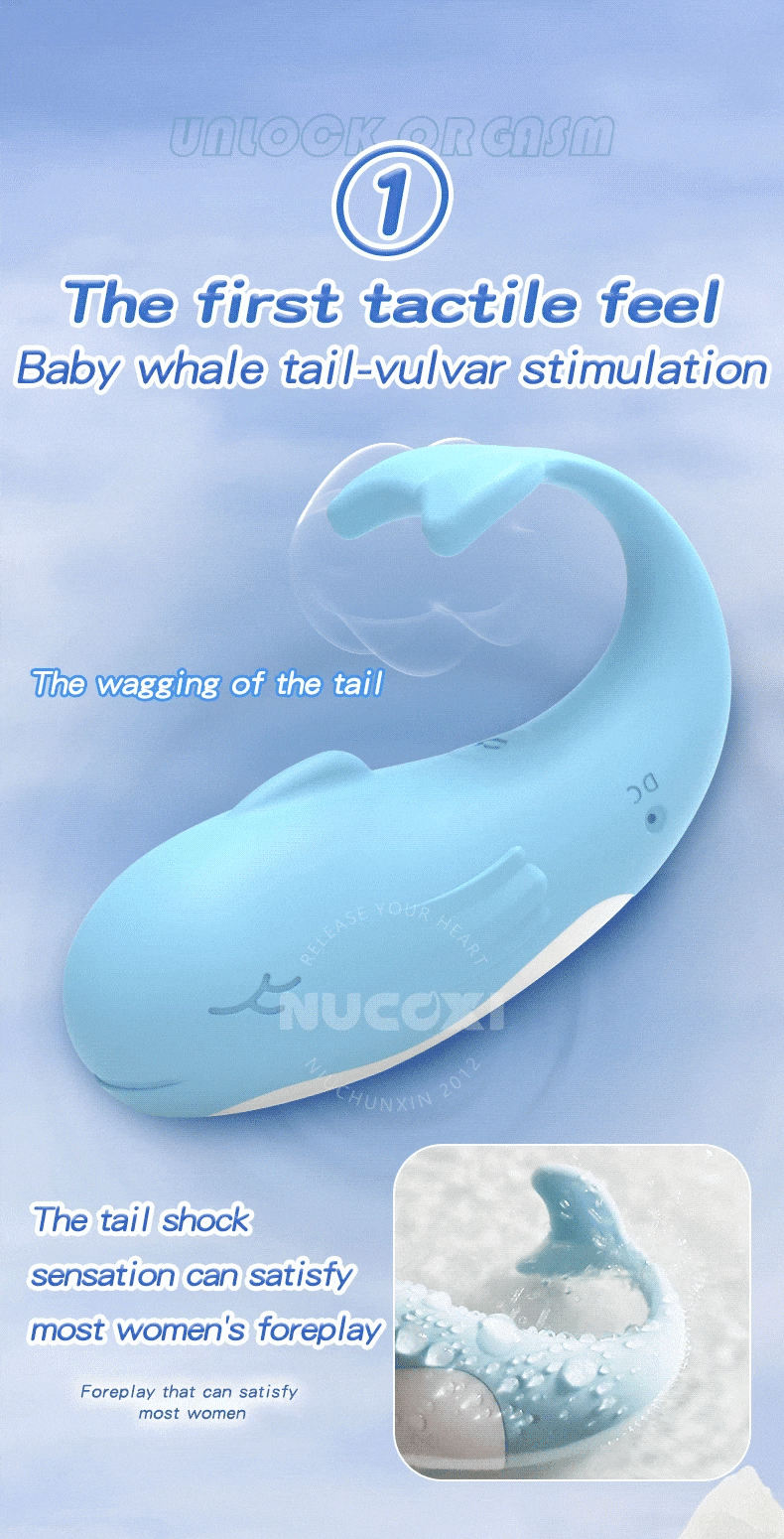 Trứng rung cá heo mini điều khiển từ xa siêu tiện lợi