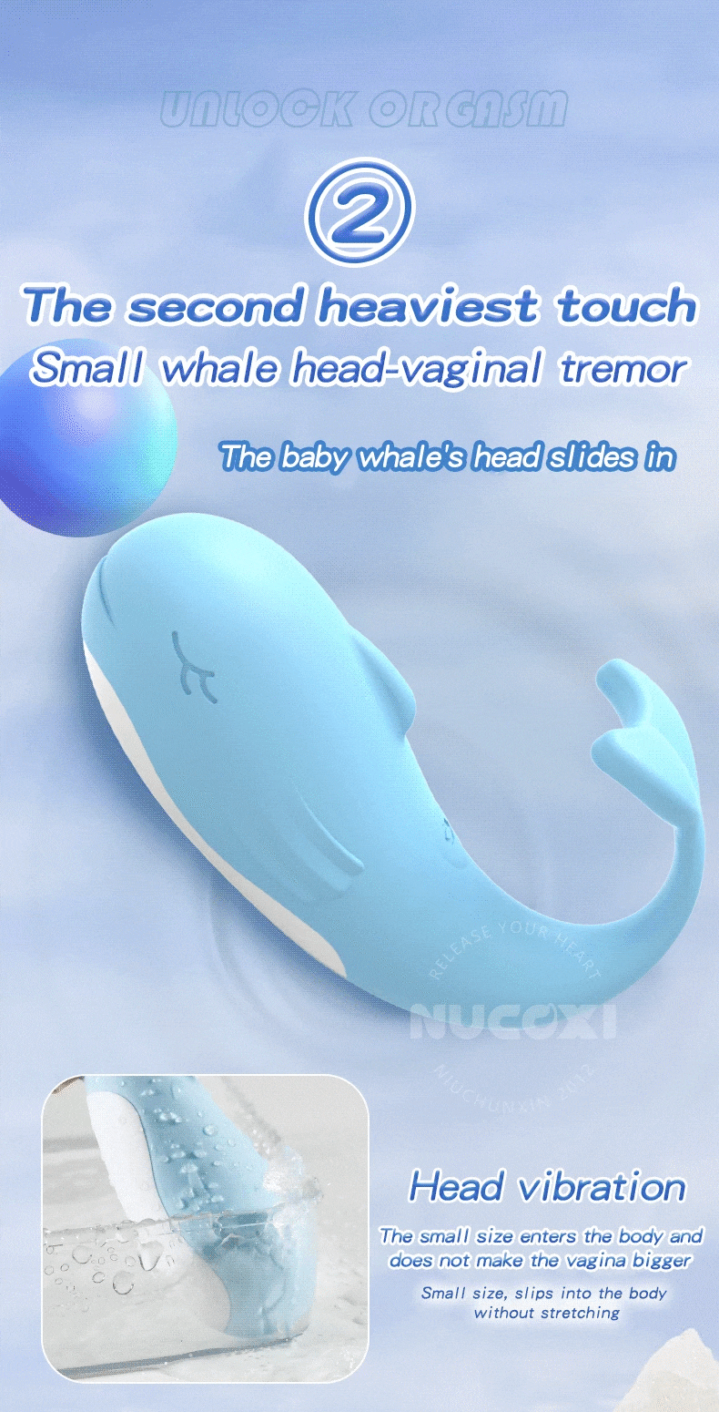 Trứng rung cá heo mini điều khiển từ xa siêu tiện lợi