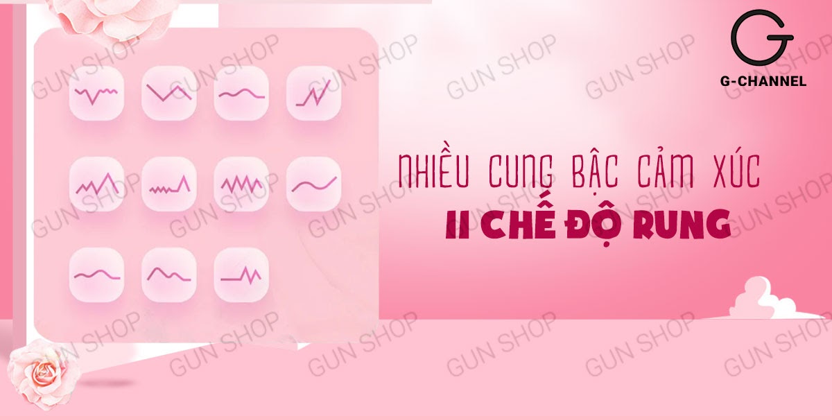 Trứng rung Svacom Ella điều khiển app Bluetooth sạc điện mạnh