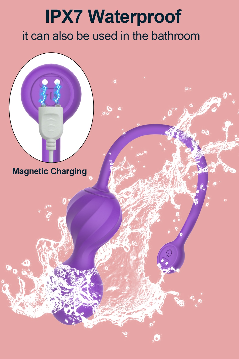 Trứng rung hồ lô Jiuuy Bluetooth se khít âm đạo, kích thích