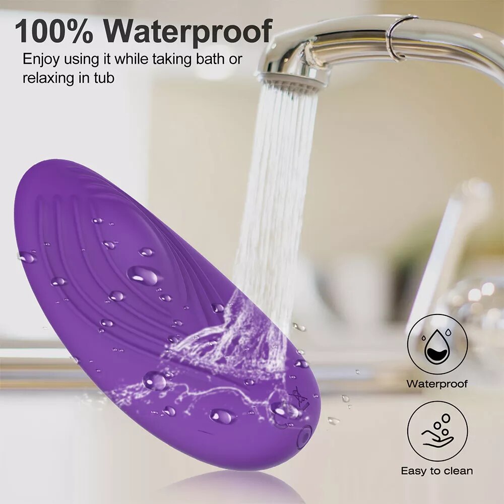 Máy rung trứng gắn quần lót điều khiển từ xa kích thích cực đỉnh