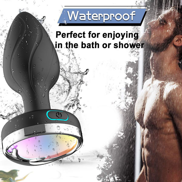 Trứng Rung Hậu Môn 10 Chế Độ Remote Led Siêu Mạnh Mềm Mại