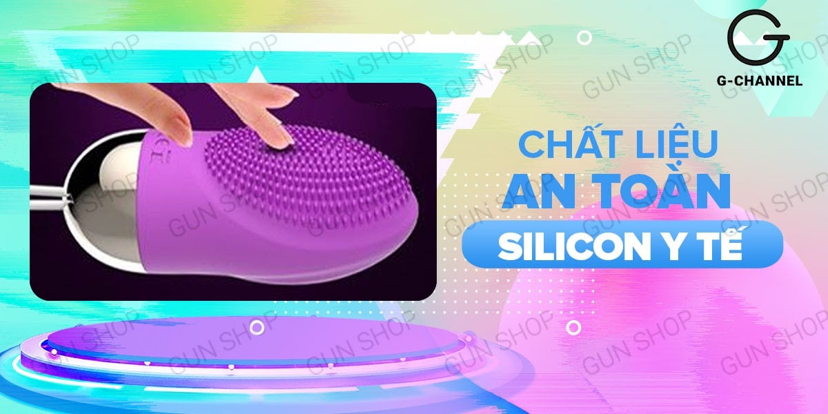 Trứng rung sạc điện không dây Leten Brush siêu mềm mại kích thích