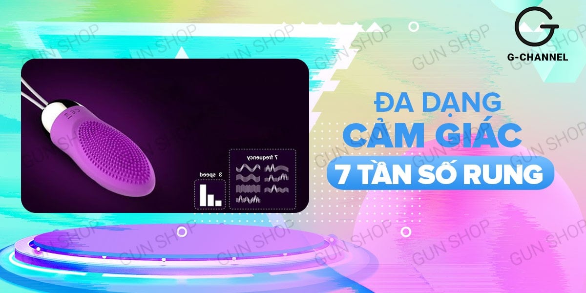 Trứng rung sạc điện không dây Leten Brush siêu mềm mại kích thích