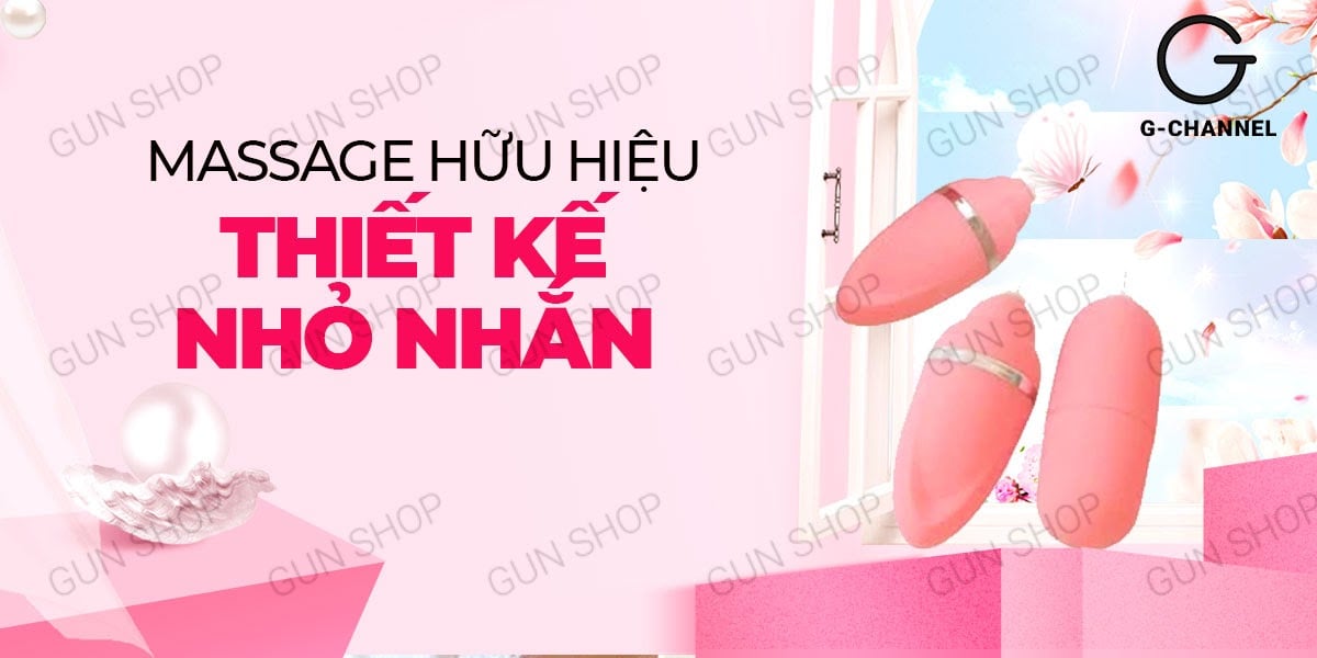 Trứng Rung 2 Đầu Libo Sạc Điện Giá Tốt, Đa Tần