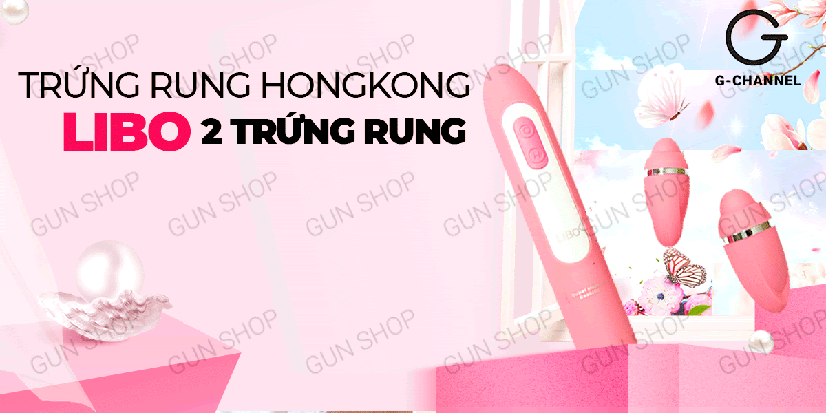Trứng Rung 2 Đầu Libo Sạc Điện Giá Tốt, Đa Tần
