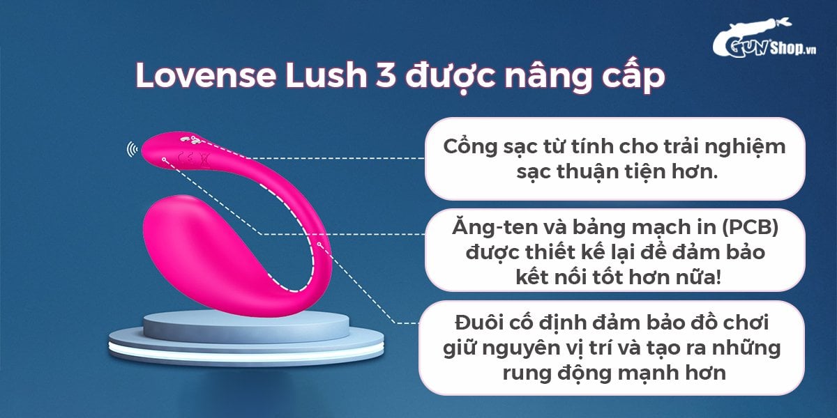  Mua LUSH 3 Ông Vua của Các Loại Trứng rung tình yêu hàng xách tay