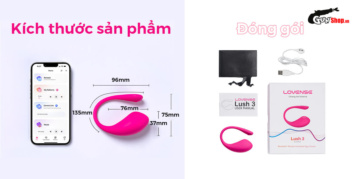  Mua LUSH 3 Ông Vua của Các Loại Trứng rung tình yêu hàng xách tay