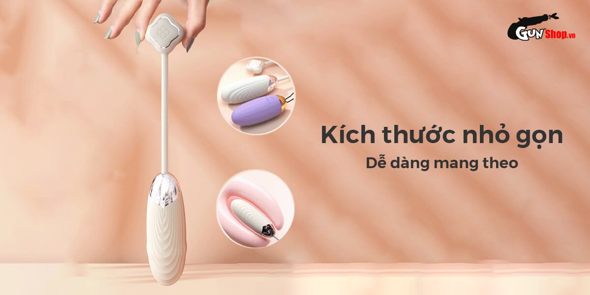 Trứng rung Svakom Aravinda Bluetooth cao cấp điều khiển app tiện lợi