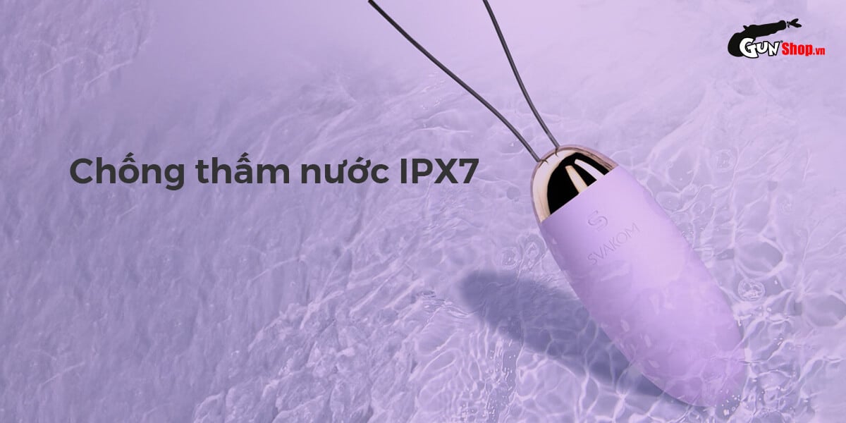 Trứng rung Svakom Elva không dây điều khiển app Bluetooth cao cấp Trứng rung Svakom Elva không dây điều khiển app Bluetooth cao cấp