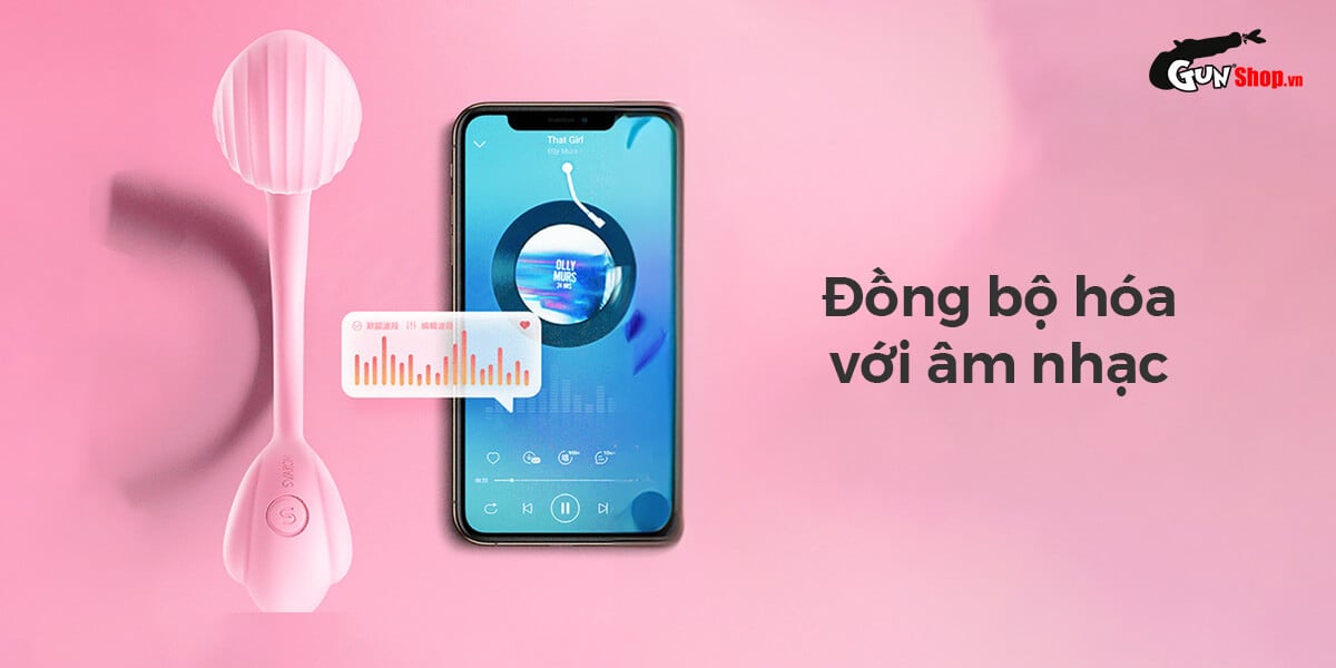 Trứng Rung Svakom Phoenix Neo Bluetooth 11 Tần Số Siêu Mềm