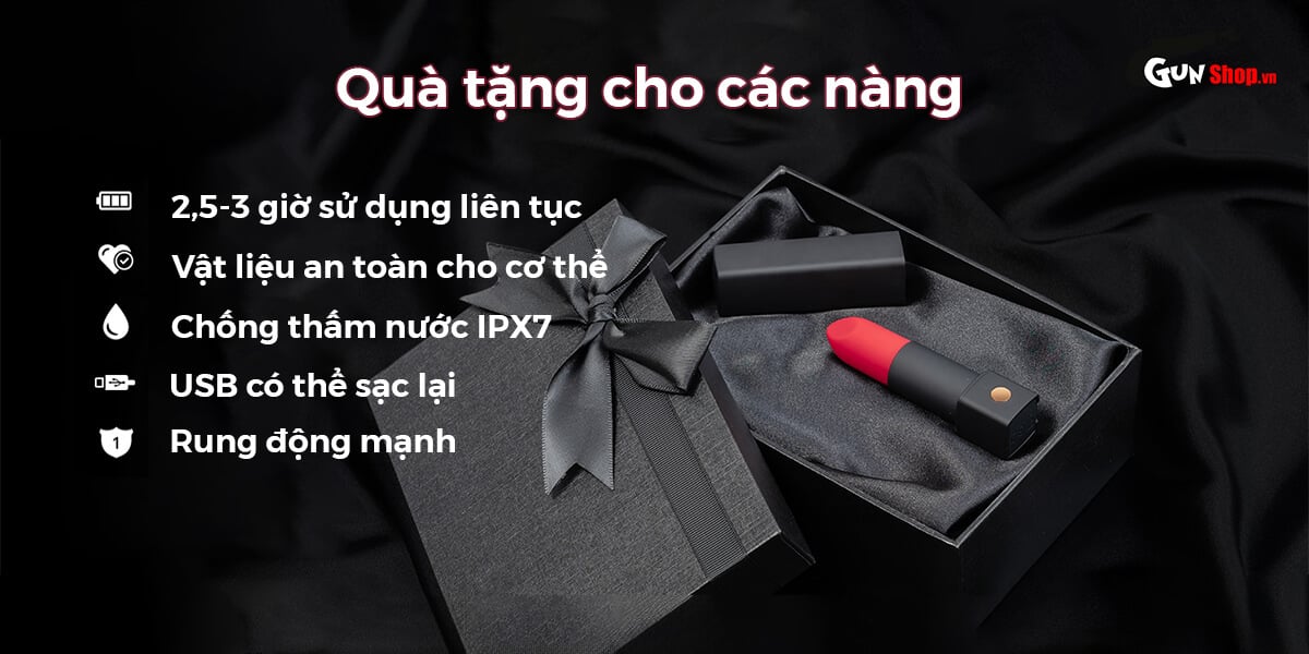 Trứng rung Lovense Exomoon mini nhỏ gọn điều khiển app rung mạnh silicon