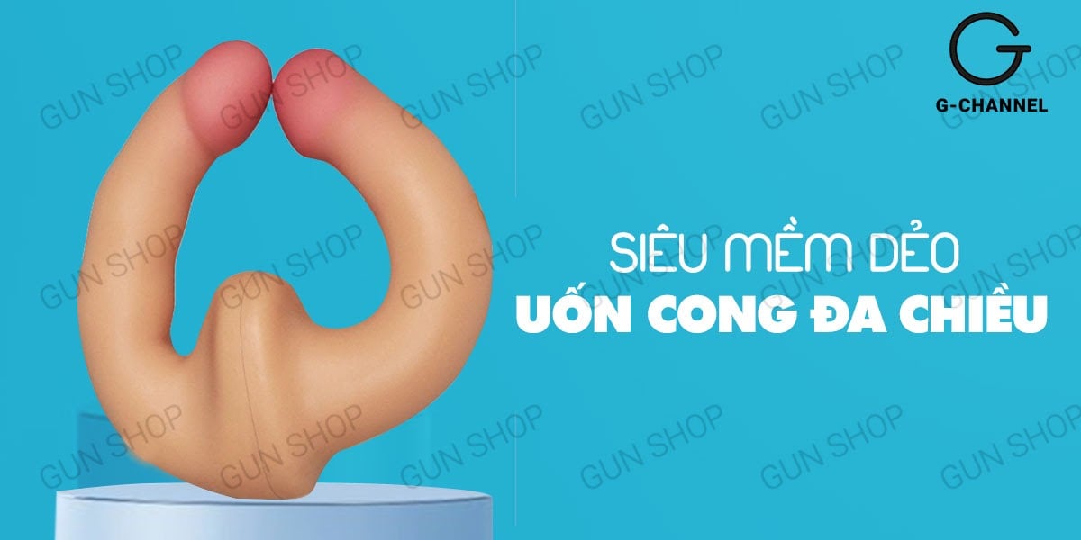 Kho sỉ Dương vật giả 2 đầu siêu mềm dẻo uốn cong đa chiều - Lovetoy Holy Dong  mới nhất
