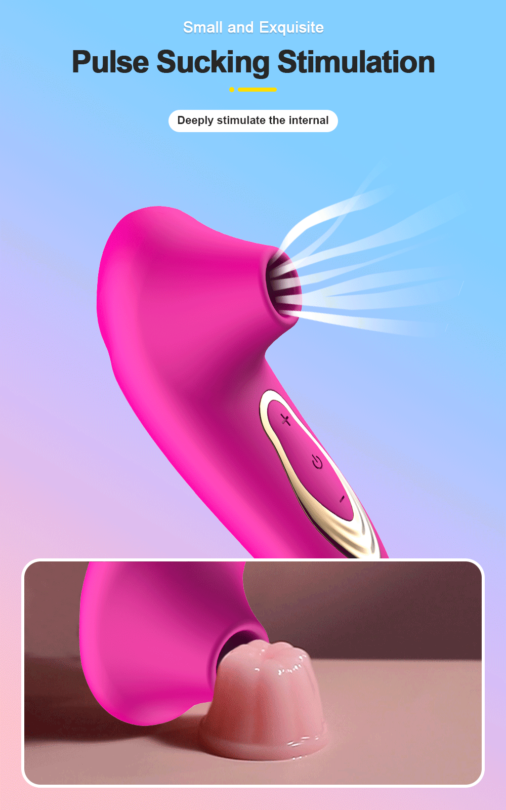 Máy bú mút massage điểm G đa chức năng nữ giá rẻ