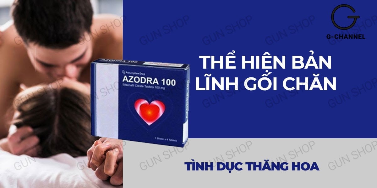 Azodra 50mg hỗ trợ cương dương tăng cường sinh lực kéo dài