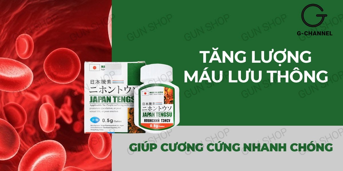Viên uống tăng cường sinh lý Tengsu hộp 16 viên hiệu quả cao