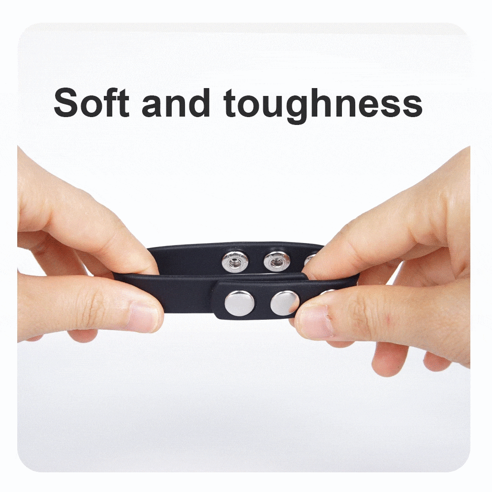 Vòng đeo dương vật da điều chỉnh tăng khoái cảm trễ xuất tinh