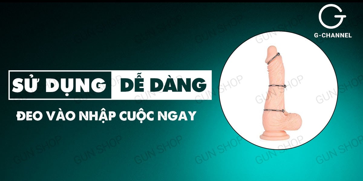 Nơi bán Vòng khoen bi Inox đeo dương vật giúp tăng khoái cảm và chống xuất tinh sớm hàng mới về