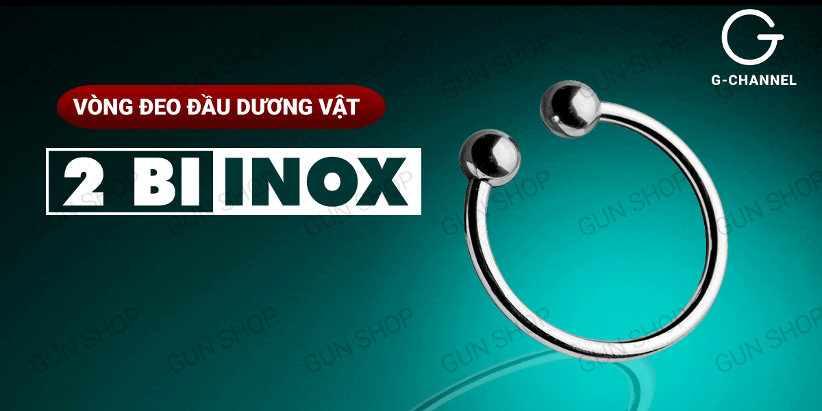 Nơi bán Vòng khoen bi Inox đeo dương vật giúp tăng khoái cảm và chống xuất tinh sớm hàng mới về
