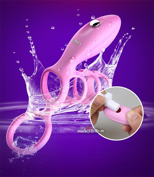 Vòng rung quai đeo bìu Leten Thunder tăng khoái cảm hàng đầu