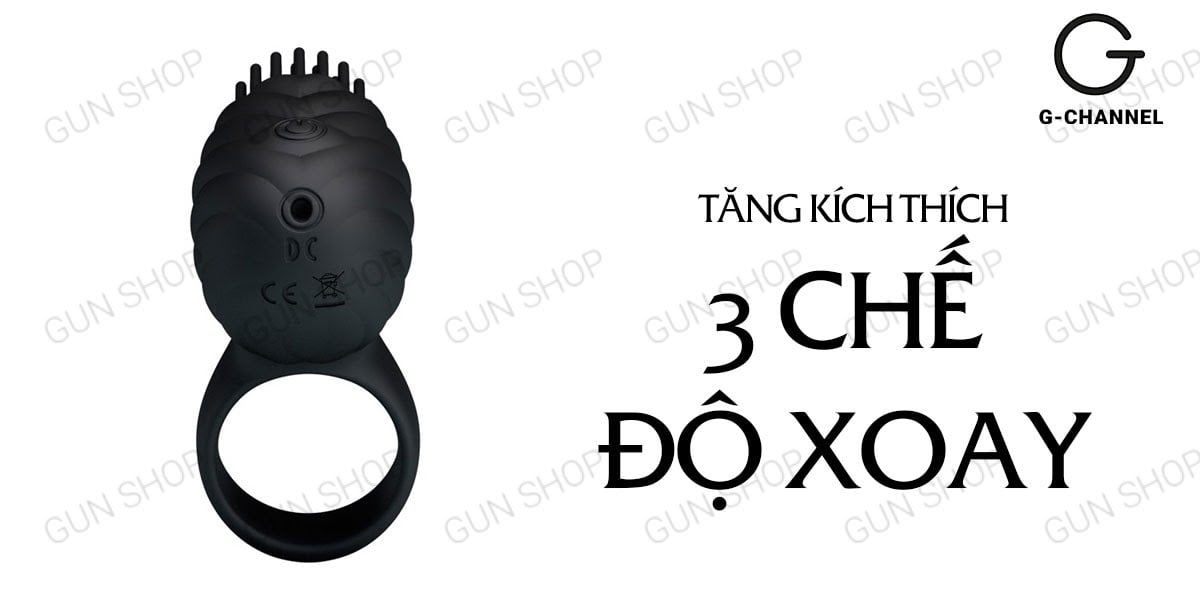 Vòng rung Pretty Love Hedda 3 chế độ chống nước sạc điện