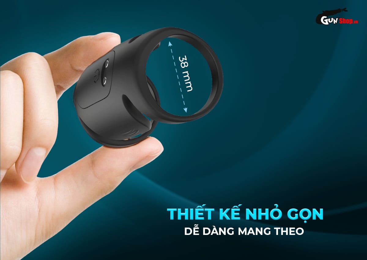 Vòng rung tăng khoái cảm SHD-S395 Royal kéo dài thời gian quan hệ