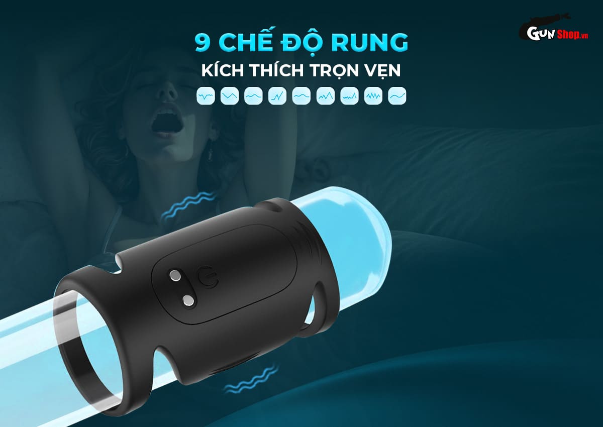Vòng rung tăng khoái cảm SHD-S395 Royal kéo dài thời gian quan hệ