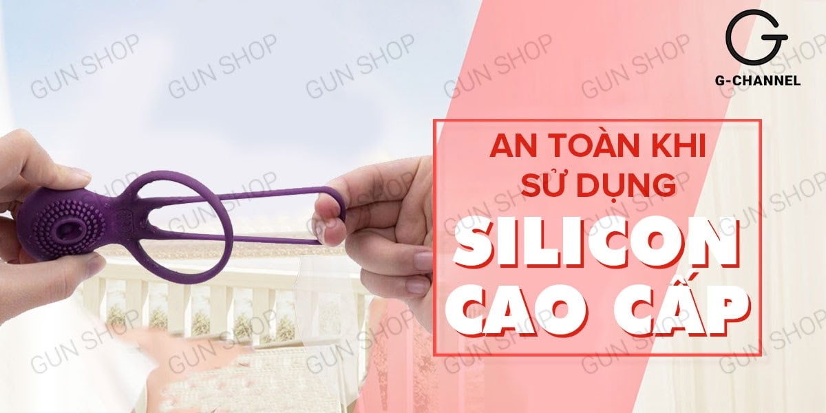 Vòng rung Svakom Tammy sạc điện tăng khoái cảm mạnh, kéo dài thời gian yêu