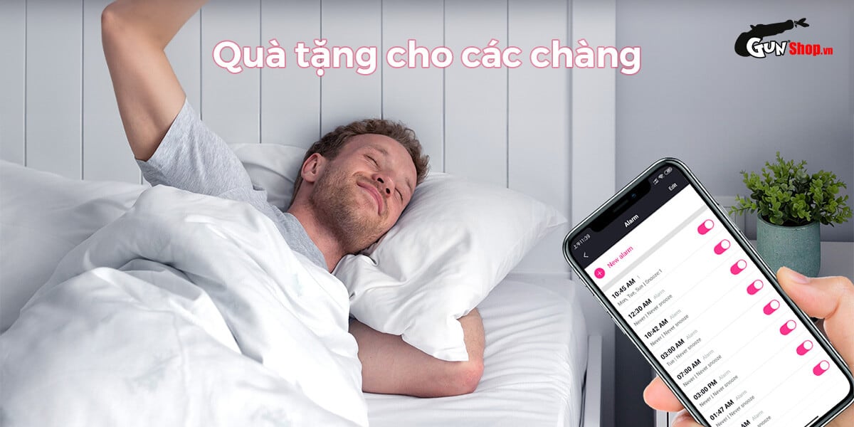 Vòng đeo dương vật Lovense Diamo 10 chế độ điều khiển app