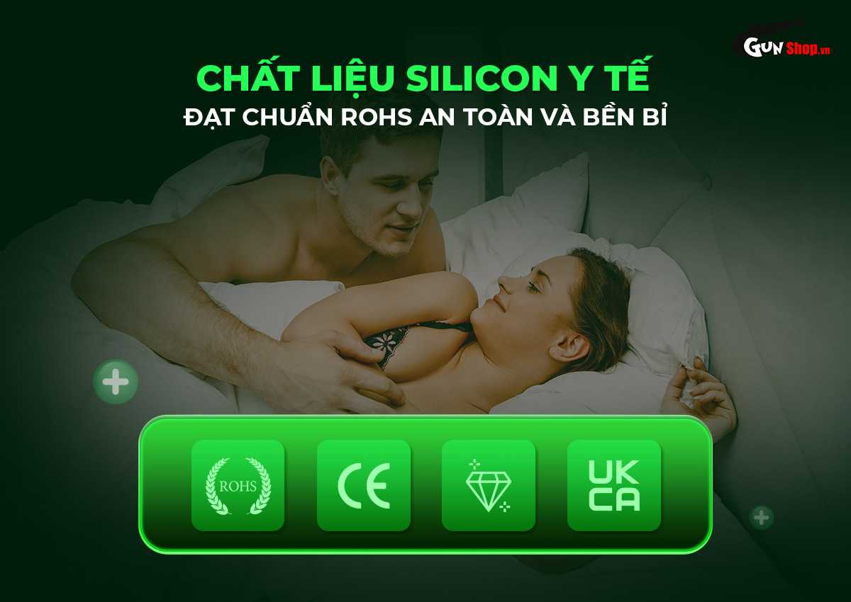 Vòng rung Naughty Ring kéo dài thời gian tăng khoái cảm cho phái mạnh