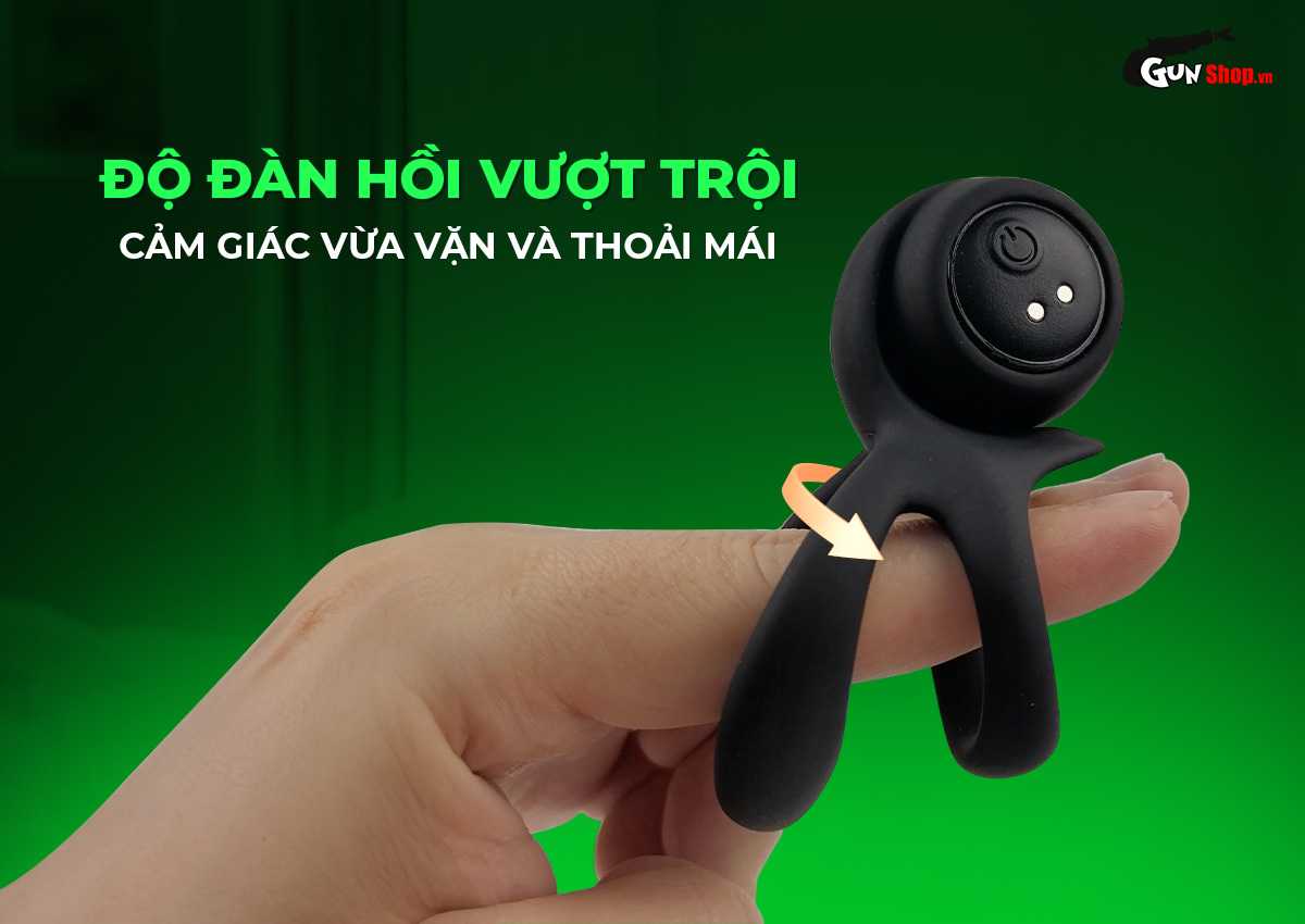 Vòng rung Naughty Ring kéo dài thời gian tăng khoái cảm cho phái mạnh