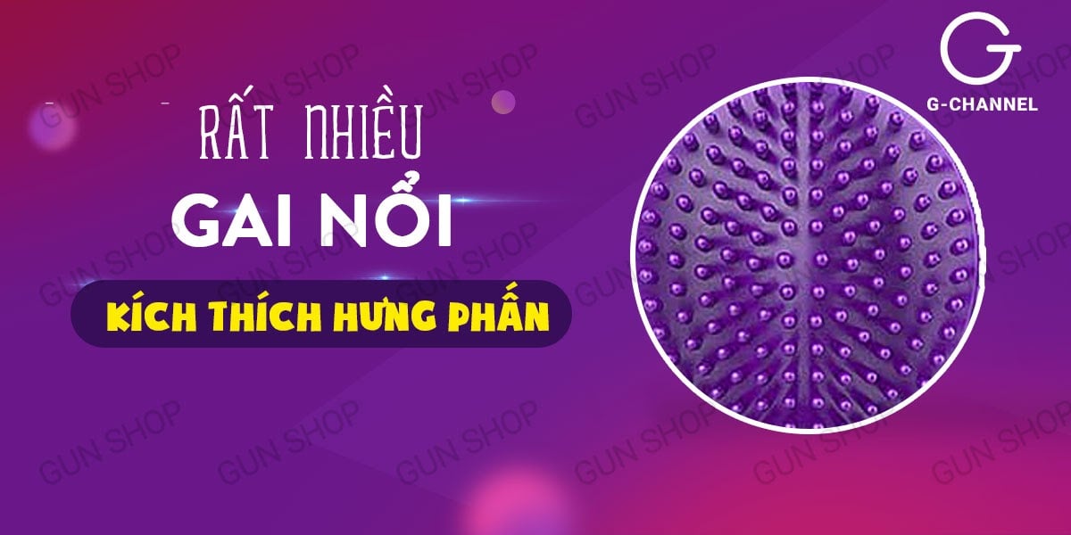 Vòng Rung Gai Nổi Sạc Điện Mạnh Mẽ Tăng Khoái Cảm