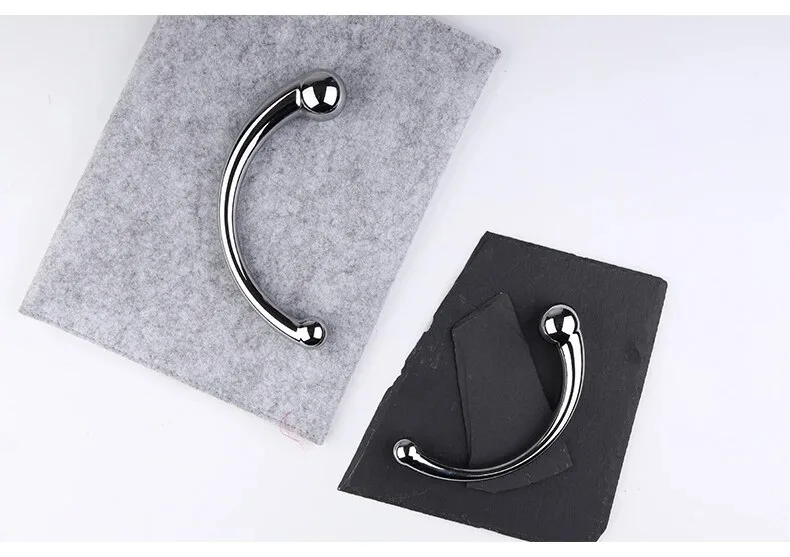 Que inox cong C massage hậu môn kích thích tuyến tiền liệt — hình 13