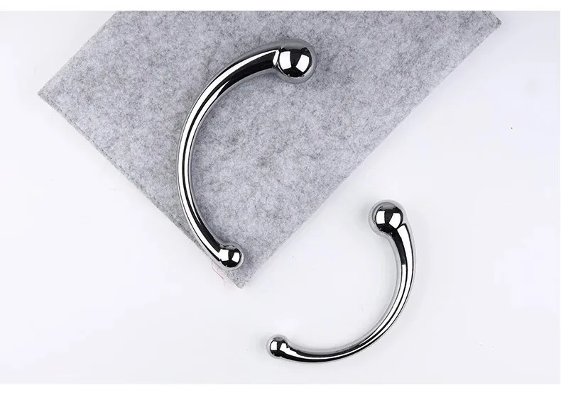 Que inox cong C massage hậu môn kích thích tuyến tiền liệt — hình 14