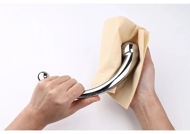 Que inox cong C massage hậu môn kích thích tuyến tiền liệt — hình 16