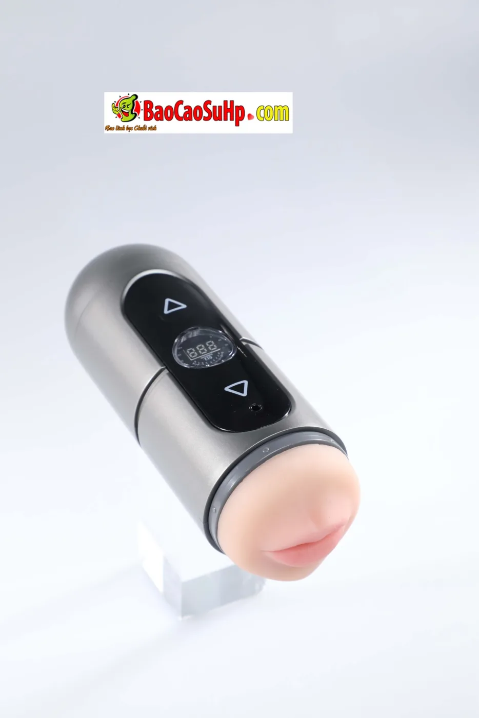 Cốc thủ dâm 2 đầu Mizzzee Miki Savior-X màn LCD rung nhiều — hình 49