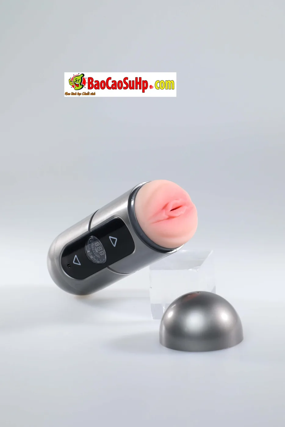 Cốc thủ dâm 2 đầu Mizzzee Miki Savior-X màn LCD rung nhiều — hình 54