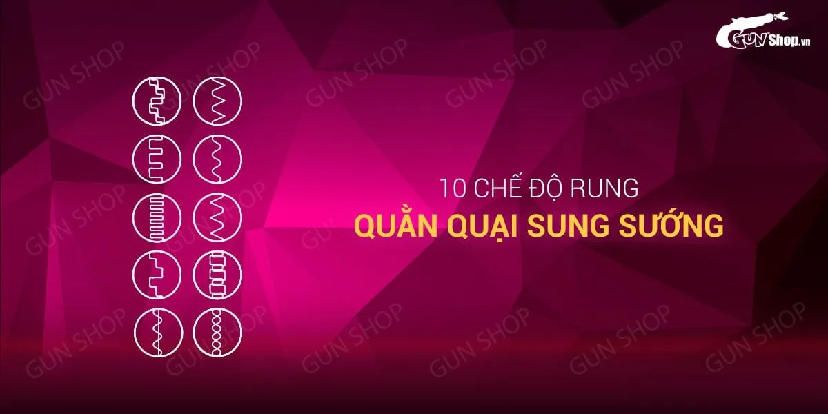 Que rung hậu môn nhiều chế độ rung pin Yeain kích thích — Cách sử dụng đơn giản – An toàn tuyệt đối