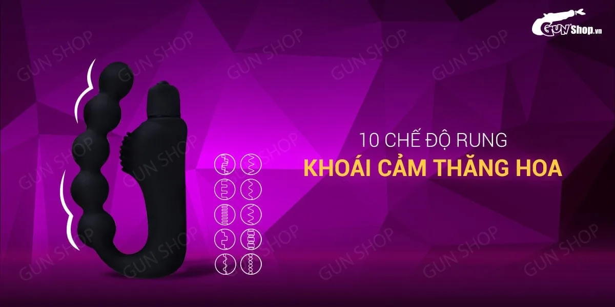 Que rung hậu môn nhiều chế độ rung pin kích thích cực mạnh — Cách sử dụng đơn giản, an toàn và thoải mái