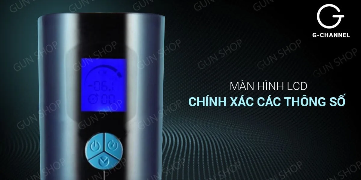 Máy tập tăng kích thước dương vật tự động màn hình LCD — Hướng dẫn sử dụng đơn giản