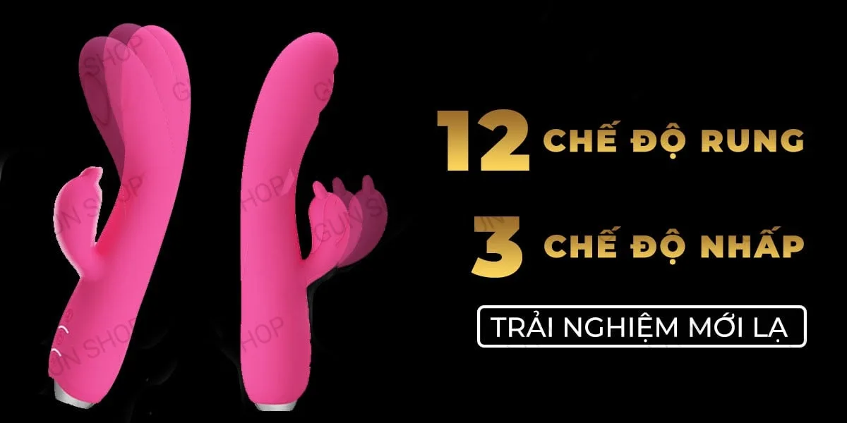 Máy rung massage 2 đầu sạc điện Pretty Love Regina siêu — Ưu điểm vượt trội