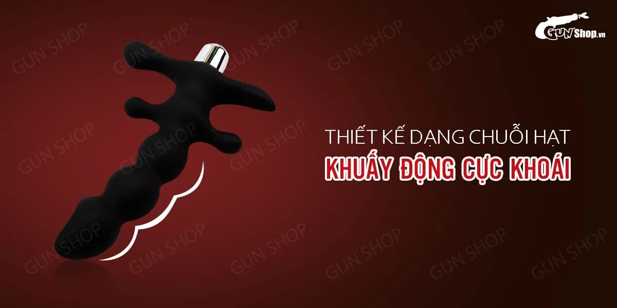 Que rung hậu môn pin dùng Chisa Black Mont cực khoái kích — Tính năng rung cực đỉnh, cảm xúc phê trọn vẹn