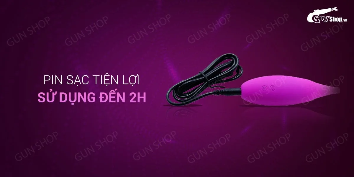 Trứng rung 2 đầu Pretty Love Snaky 7 chế độ sạc tiện lợi — Ưu điểm nổi trội của trứng rung 2 đầu Pretty Love Snaky Vibe