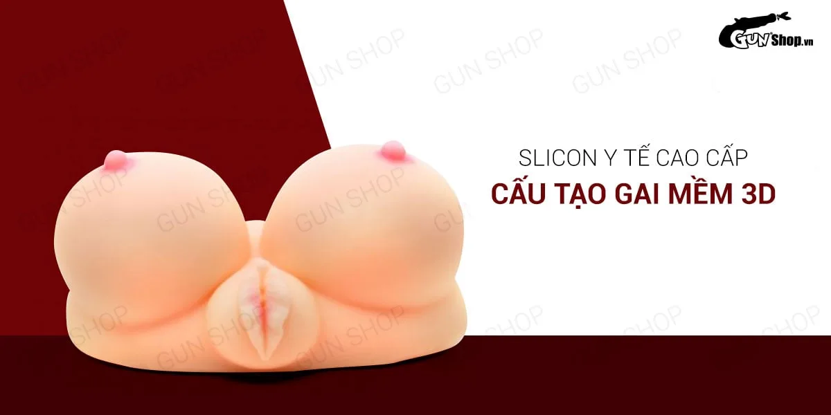 Ngực giả silicon cao cấp kèm rung âm đạo hậu môn hấp dẫn — Trải nghiệm thủ dâm đỉnh cao, đa dạng tư thế