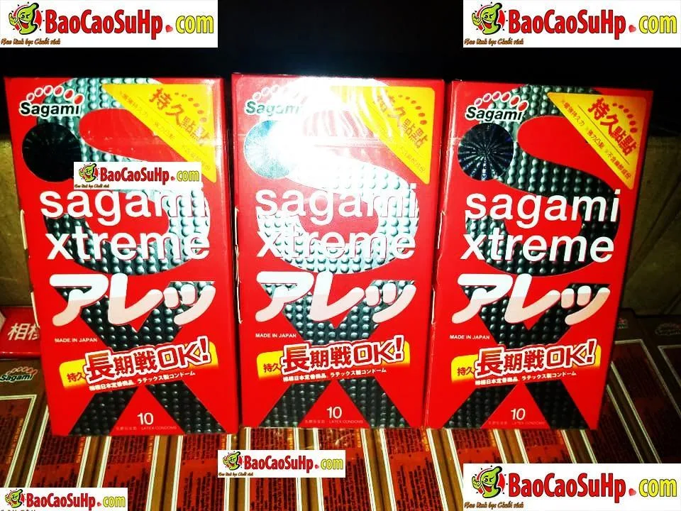 Bao cao su Sagami Feel Long hỗ trợ kéo dài thời gian