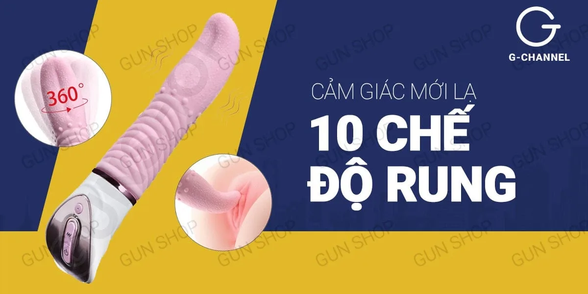 Lưỡi rung đa chế độ phát nhiệt sạc điện TSN Joker kích thích — Đánh giá từ khách hàng đã trải nghiệm