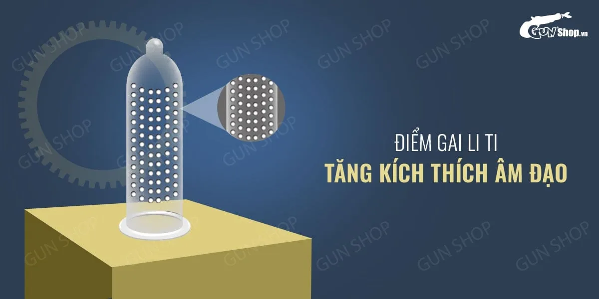 Bao cao su OLO 0.01 siêu mỏng, gai vani, hộp 10 cái giá tốt — hình 4