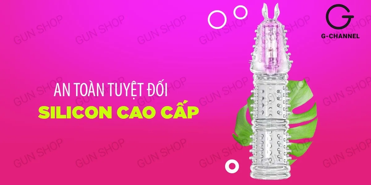 Yeain Bumblebee bao cao su đôn dên rung mạnh tăng kích thước — Chất liệu silicon cao cấp, an toàn cho sức khỏe